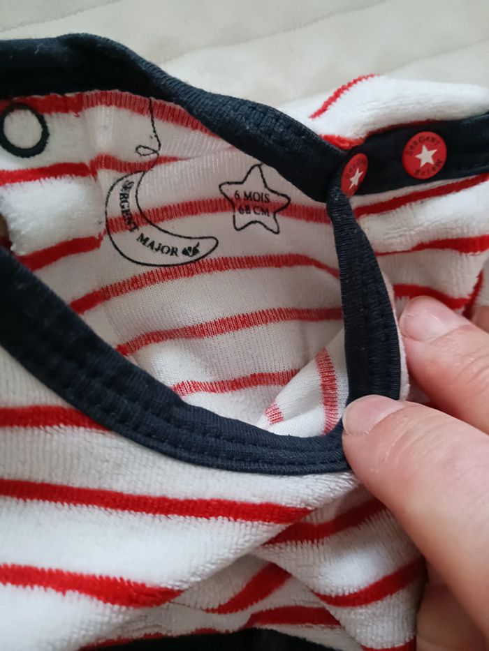 Lot de 2 pyjamas 6 mois - photo numéro 3
