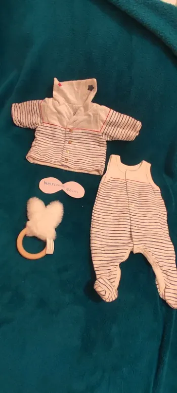 Ensemble naissance 46cm petit bateau