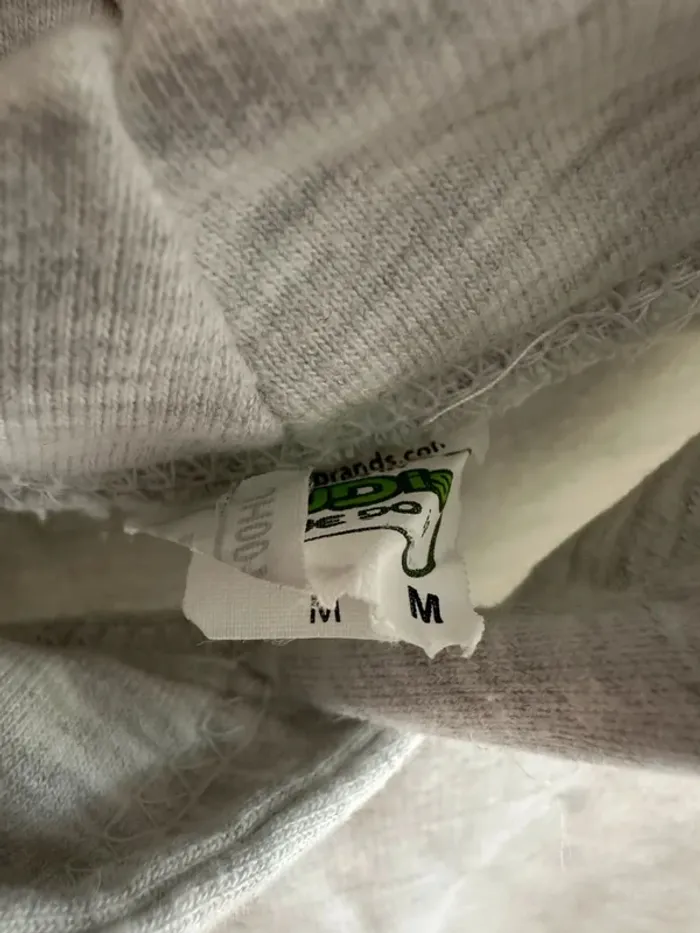 Sweat à capuche gris clair basique – très bon état, taille M - photo numéro 3