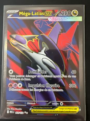 Carte Méga Latias MEG 163