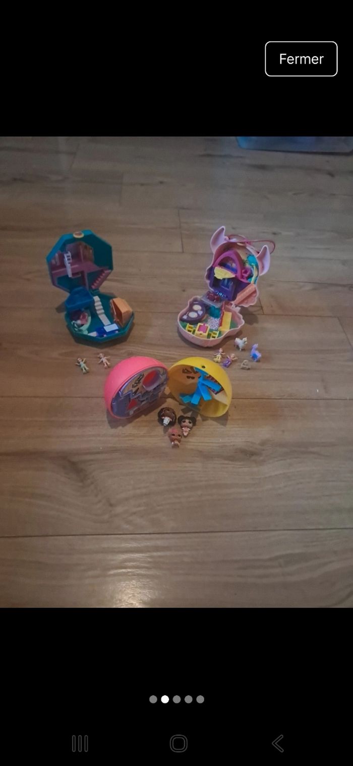 Lot de 3 polly poket - photo numéro 2