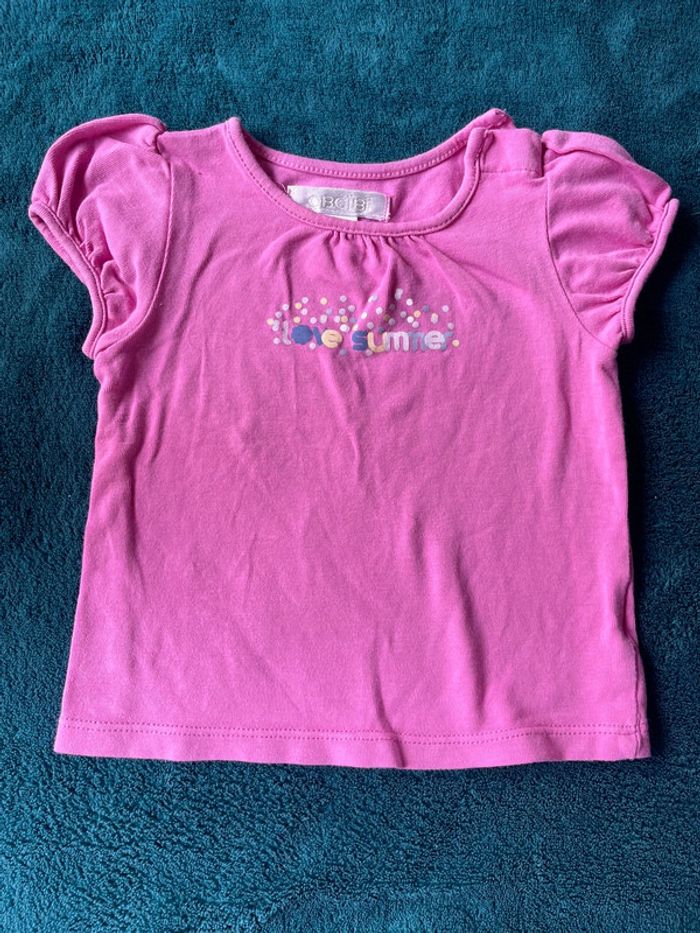 Lot 9 t-shirt bébé fille 3 mois - photo numéro 5