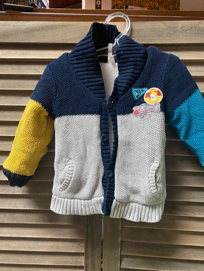 Jolie veste polaire garçon 9mois