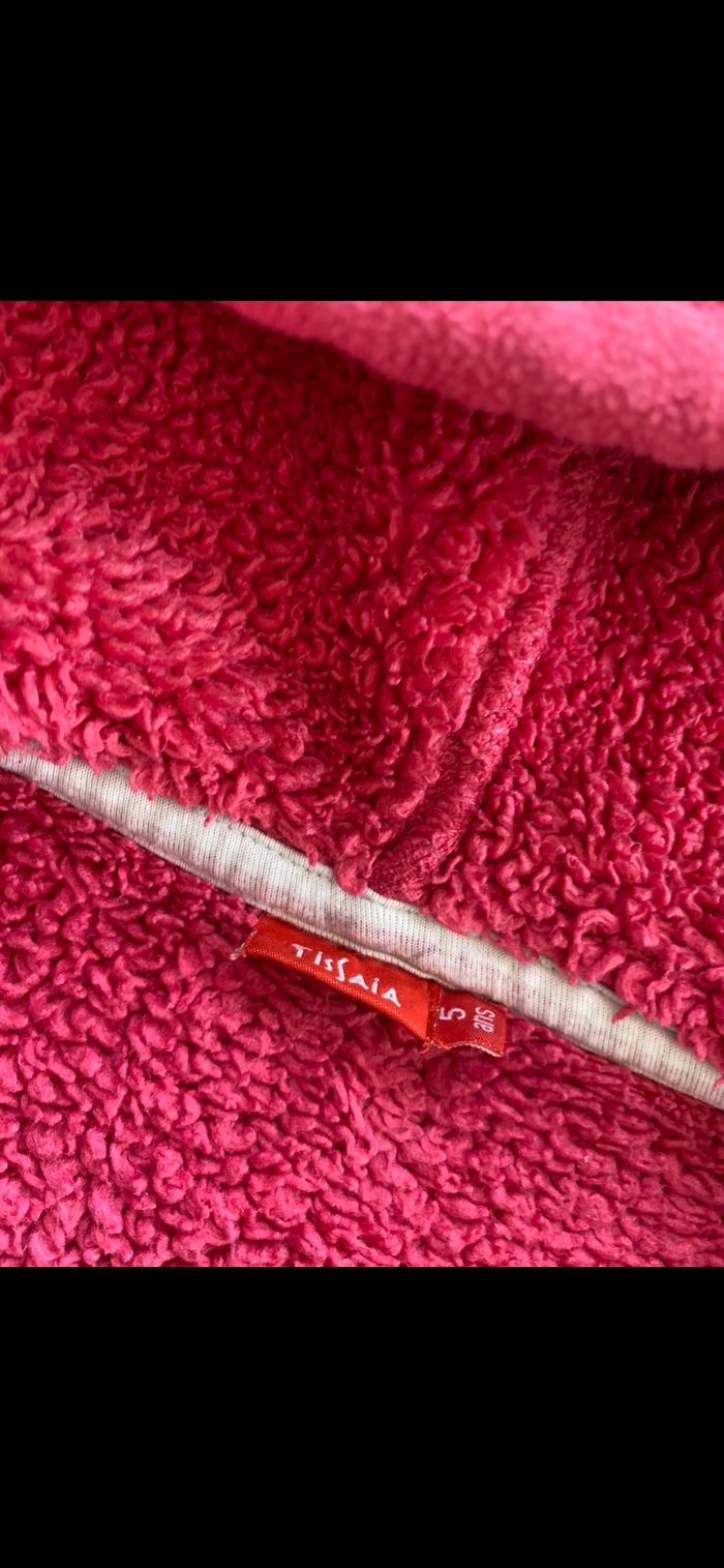 Veste / Gilet à capuche Tissaia 5 ans - photo numéro 8