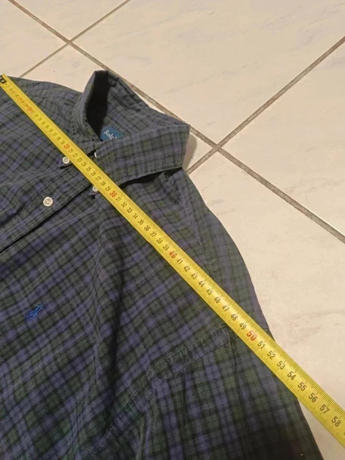Chemise Ralph Lauren Vichy Vert & Violet - Vintage Y2K - photo numéro 10