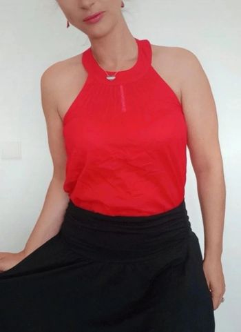 Blouse sans manches dos nu taille 36