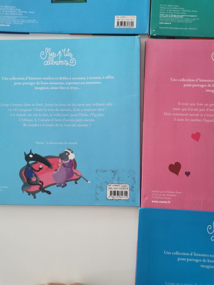 Lot de 7 livres Le loup edition Auzou - photo numéro 3