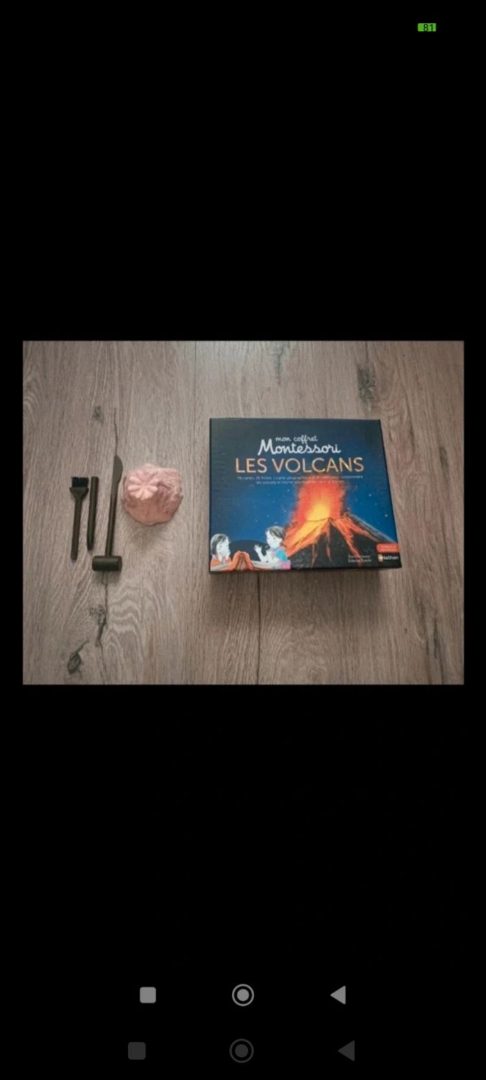 Lot volcan Montessori