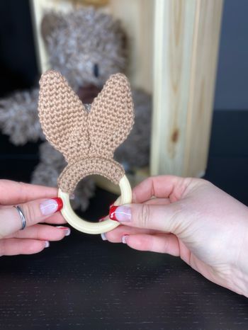 Hochet simple oreilles de lapin