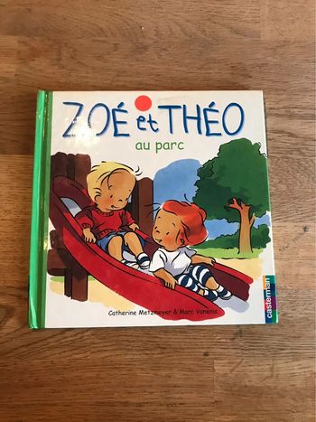 Livre Zoé et Théo au parc