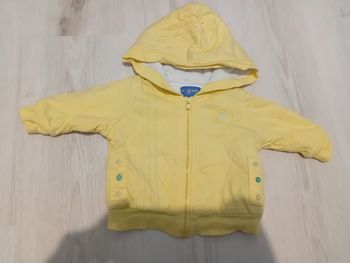 Veste jaune soleil epaisse