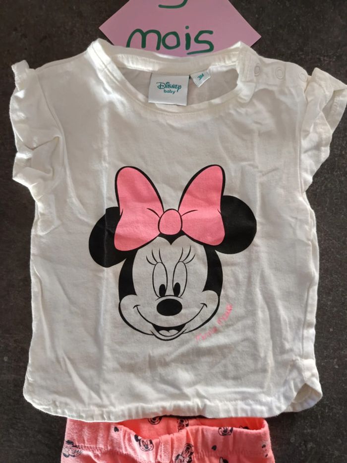 Ensemble été Minnie 3 mois - photo numéro 2