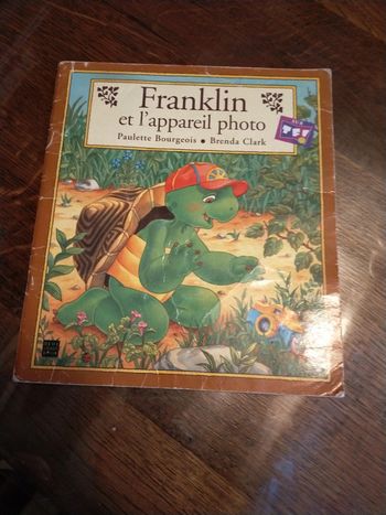 Livre Franklin et l'appareil photo