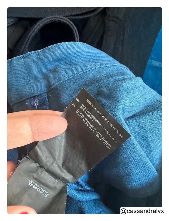 Jean bleu canard slim skinny - Balenciaga - photo numéro 5
