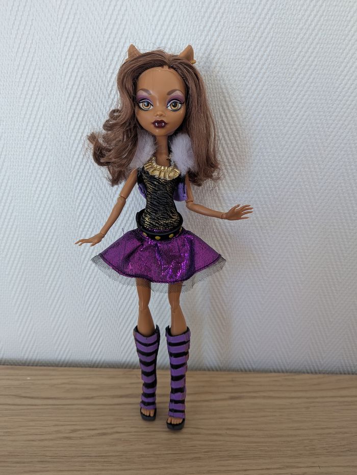 Poupée Monster high Clawdeen ghouls alive