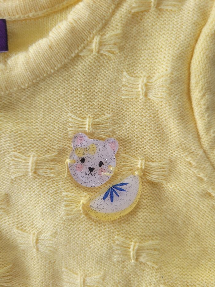 Gilet / cardigan 6 mois fille - photo numéro 2