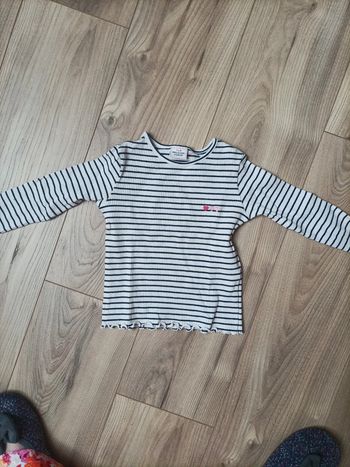 T-shirt coeur 4 ans