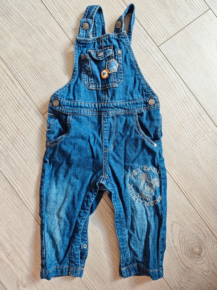 Salopette en jeans légère 18 mois