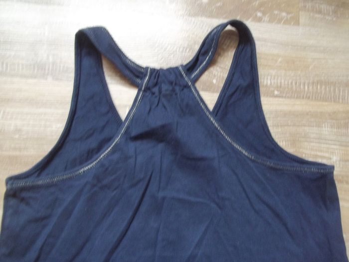 Débardeur bleu marine sequins hippocampes Okaïdi (2) 12 ans/152 cm - photo numéro 4