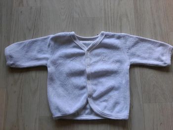 Gilet blanc taille 1 mois