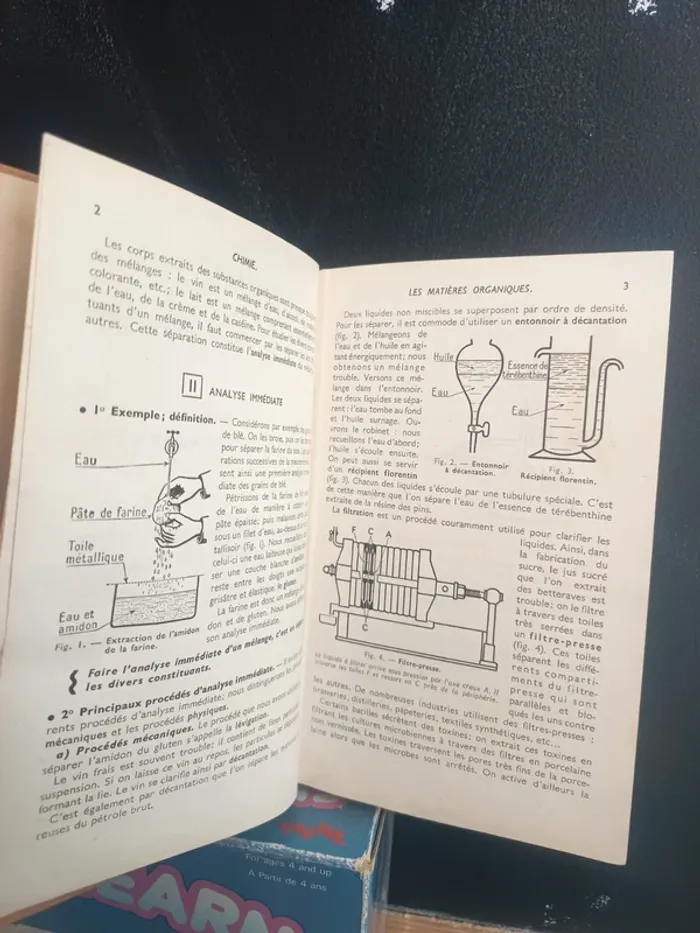 Ancien livre de Chimie . Vintage . - photo numéro 8