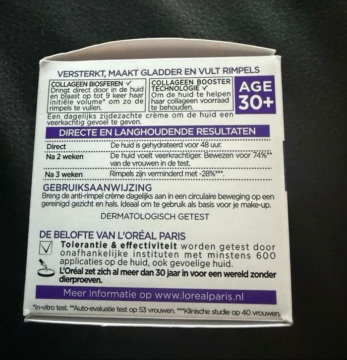 Crème L’Oréal collagène - photo numéro 5