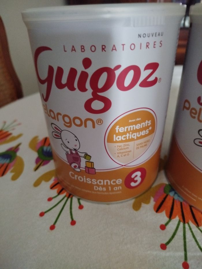 Lot de 2 boîte lait bébé guigoz neufs - photo numéro 2