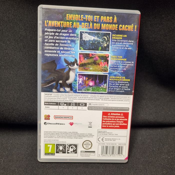 Jeu Dragons : Légendes des Neuf Royaumes Switch Comme Neuf - photo numéro 3