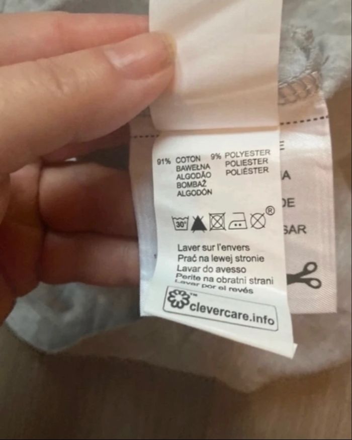 T-shirt / Sous-pull manches longues NEUF avec étiquette fille taille 5 ans couleur gris - photo numéro 8