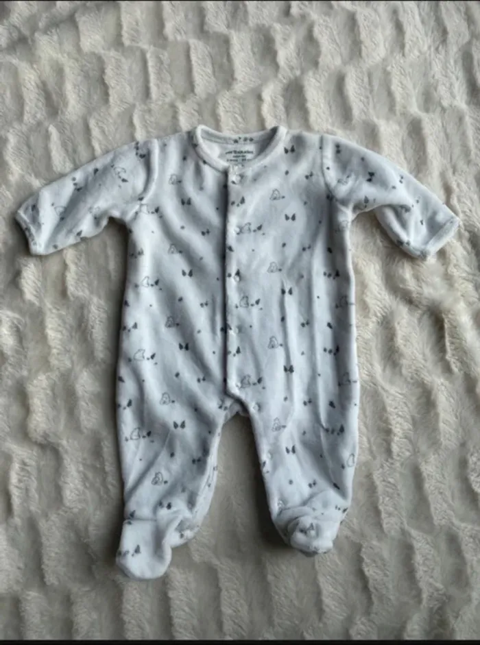 Pyjama velour verbaudet