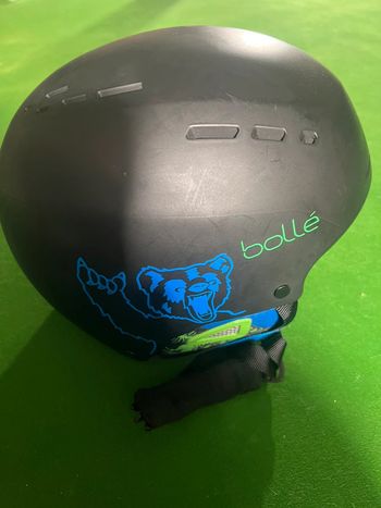 Bollé Quiz Black Bear Matte - casque de ski Junior
