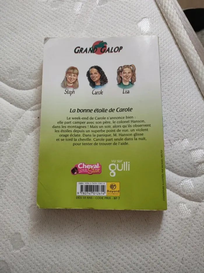 Livre la bonne étoile de Carole - photo numéro 2