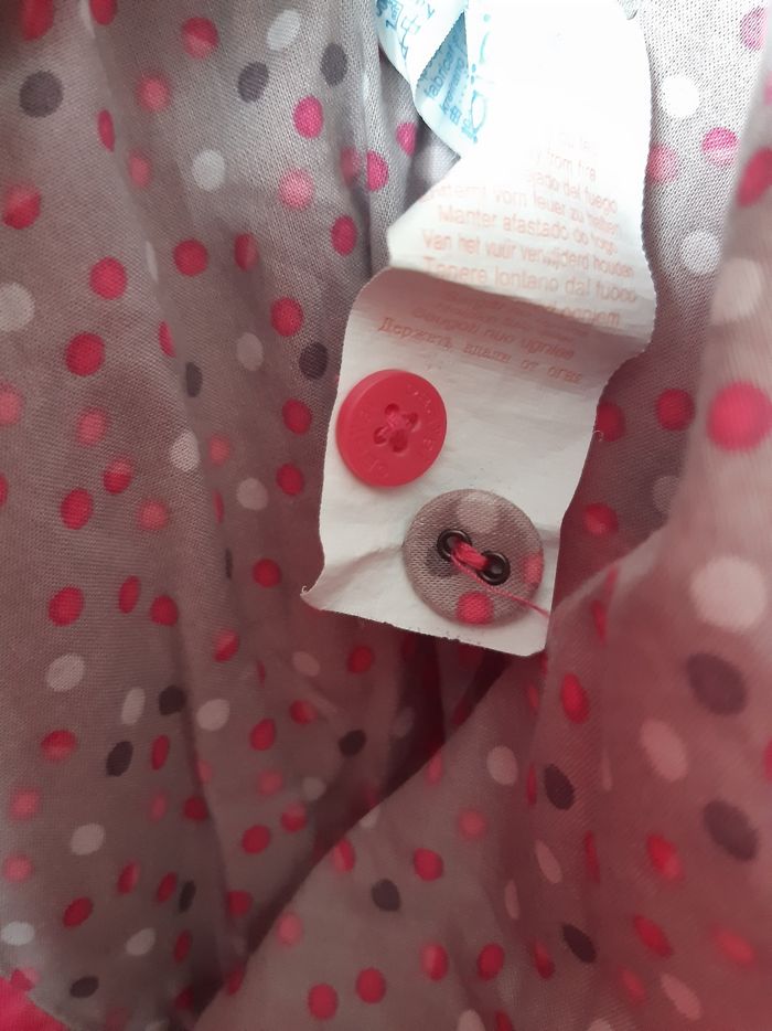 Manteau rose léger bébé fille 12 mois Obaibi - photo numéro 10