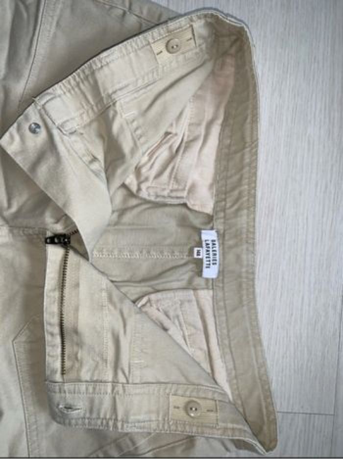 Jean Baggy beige Galerie Lafayette - photo numéro 2