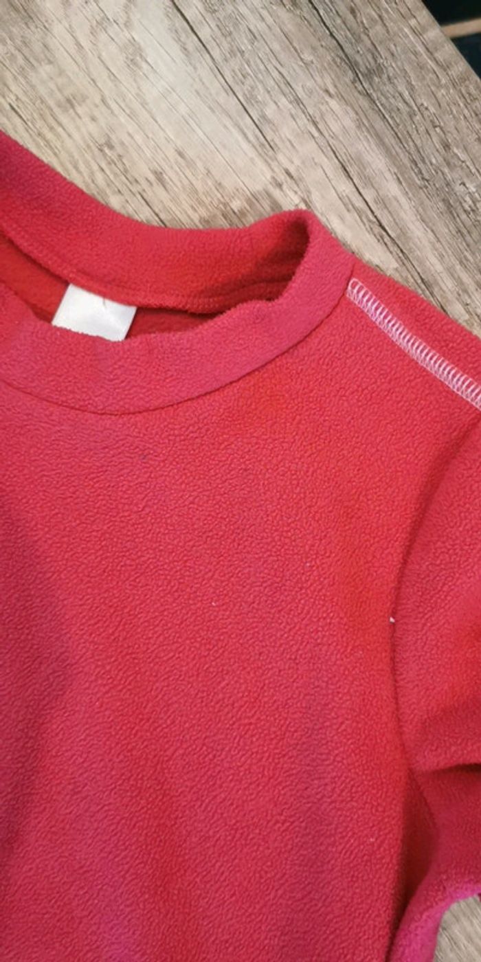 Pull polaire rose - photo numéro 2