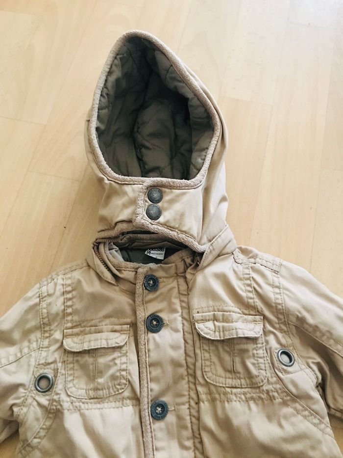 Manteau garçon taille 18 mois beige - photo numéro 3