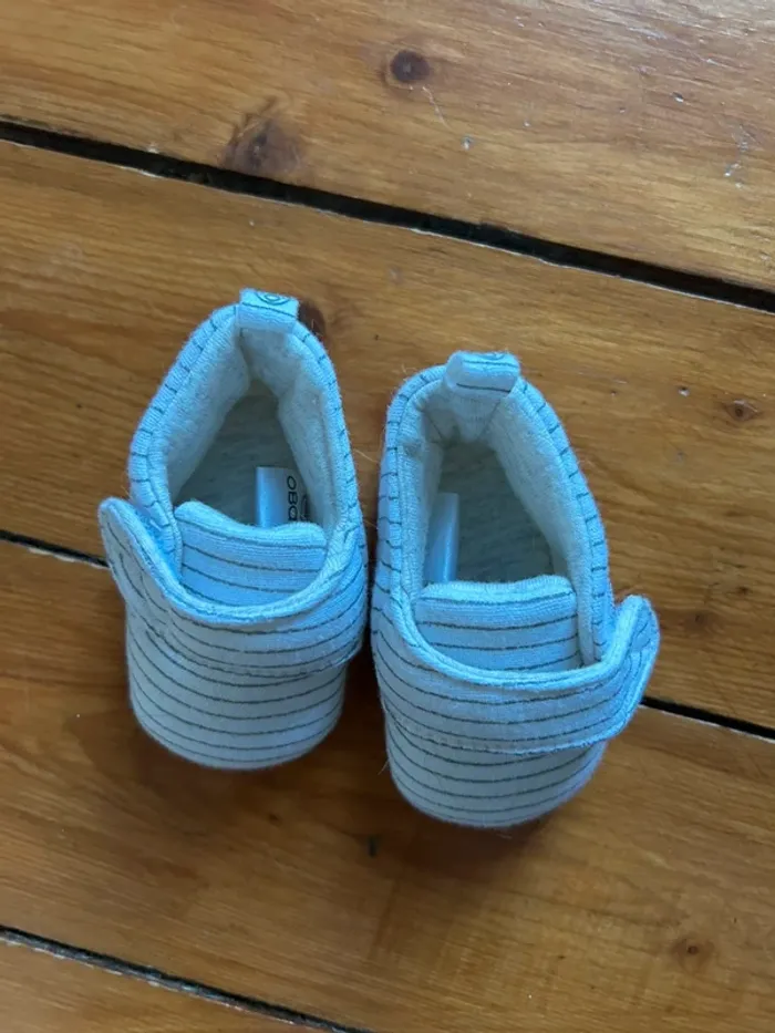 Chausson naissance et moufle naissance - photo numéro 2
