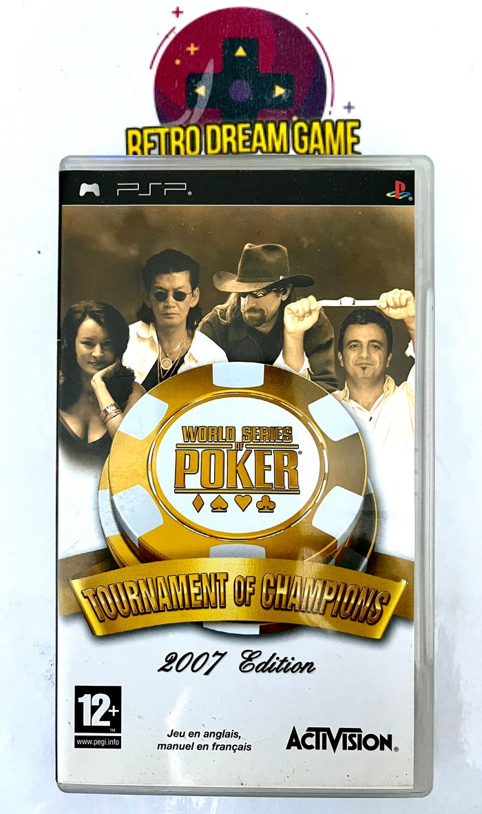 World series of poker tournament edition pour PSP