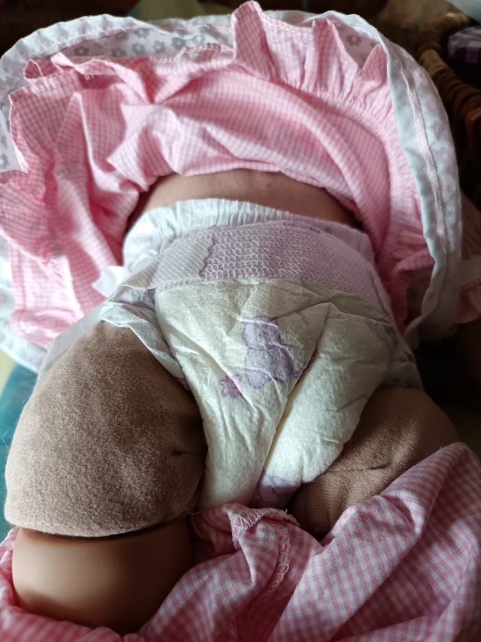 Poupée imte un vrai bébé i - photo numéro 5