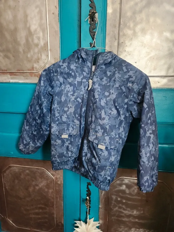 Impermeable camouflage Réversible quechua