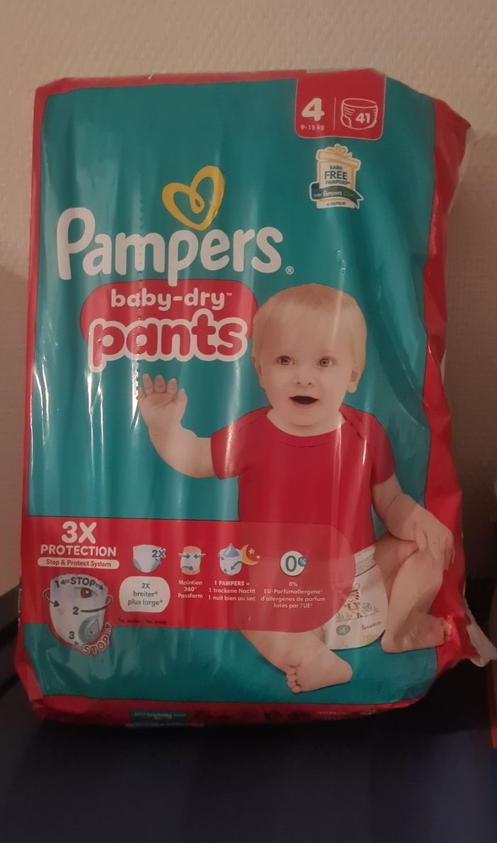 Pampers taille 4