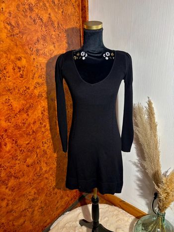 Robe pull noire Mango taille S
