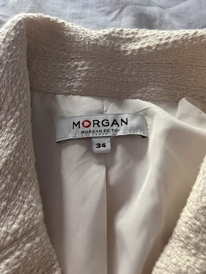 Robe tailleur Morgan Ivoire 241-Rtweed - photo numéro 5