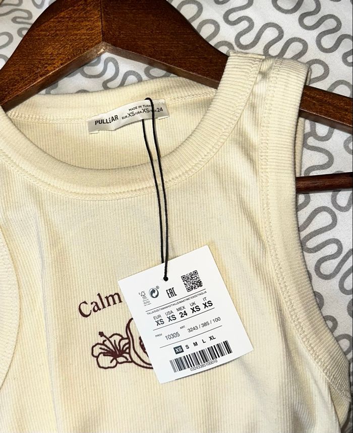 Débardeur Pull & Bear taille XS - neuf avec étiquette - photo numéro 4
