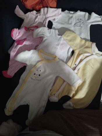Lot de 6 pyjamas prématuré
