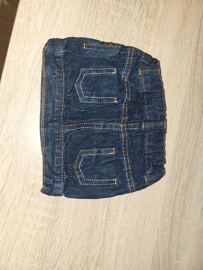 Jupe en jeans 6 mois - photo numéro 2