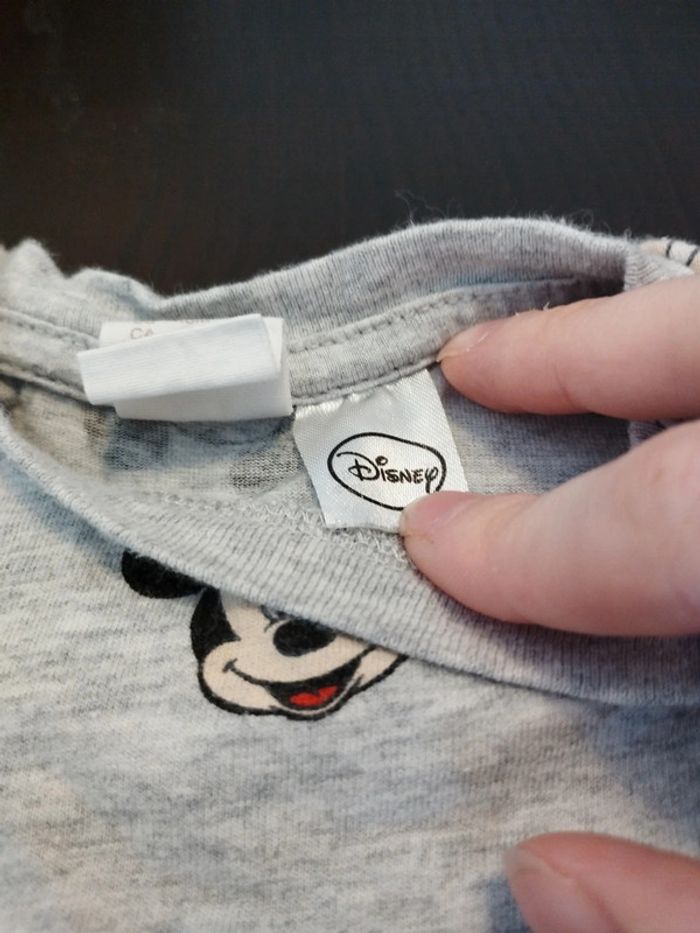 T shirt mickey 18mois - photo numéro 3
