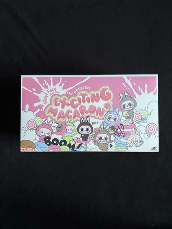 Labubu exciting macaron display