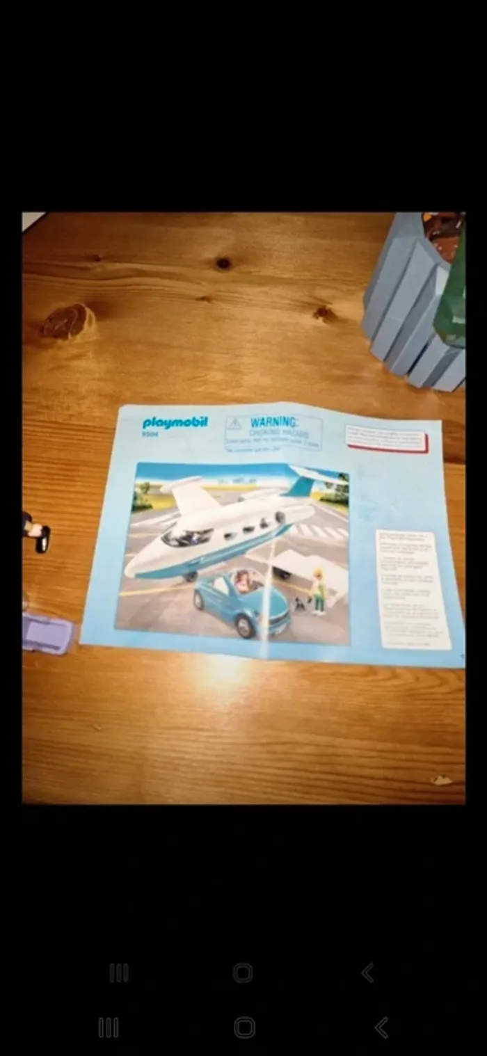 Playmobil 9504 avion + voiture - photo numéro 6