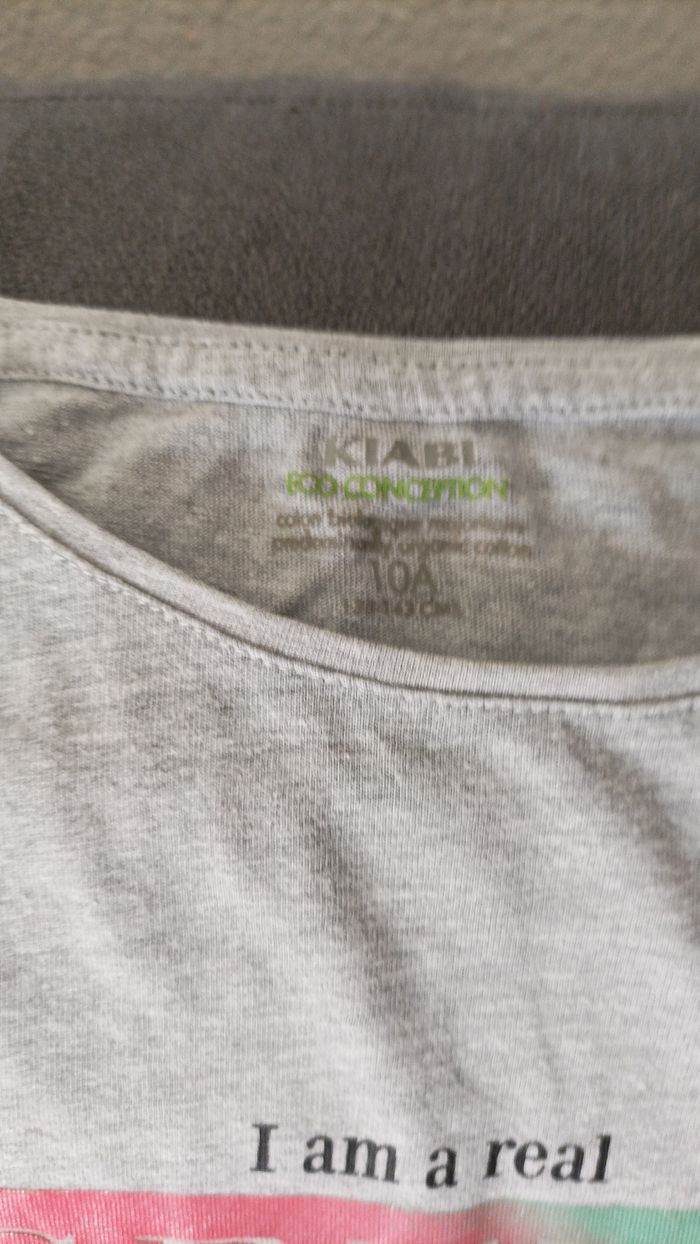 Lot 2 t-shirt manches longues fille - photo numéro 9